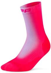 CEP Дамски чорапи за бягане CEP Women's Run Edt. Gradient Socks Mid Cut 5.0 Running socks - Lilac / Pink - размер III (207-1150-0212)