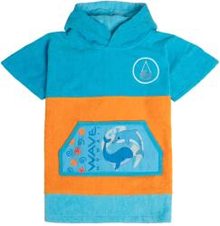 Wave Hawaii Детско пончо за сърф Wave hawaii Kid's Ponchini Keiko Surf poncho - Blau / Orange - размер XXS (750-2937-0111)