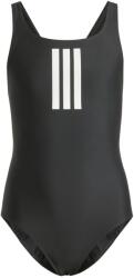 Adidas Детски бански костюм adidas Kid's 3 Stripes Mid Suit Swimsuit - Black / White - размер 128 (EU) (750-1882-0112)