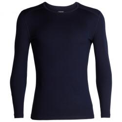 Icebreaker Мъжко мериносово термобельо Icebreaker 260 Tech L/S Crewe Merino base layer - Midnight Navy - размер XL (015-0865-0214)