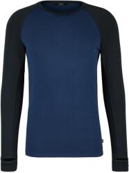 Stoic Мъжко мериносово термобельо Stoic MerinoSoft245 TuleboSt. L/S Merino shirt - Navy Blue / Black (216-6927-0212)