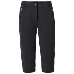 Vaude Дамски 3/4 панталони Vaude Women's Farley Stretch Capri III Walking trousers - Black - размер 46 (EU) (110-0756-0117)