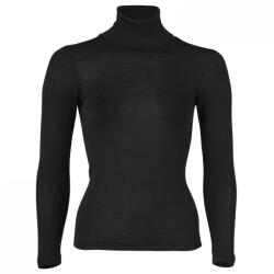Engel Мъжко копринено термобельо Engel Roll-neck L/S Merino base layer - Black - размер 54/56 (EU) (014-1428-0216)