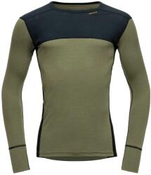 Devold Мъжко мериносово термобельо Devold Lauparen Merino 190 Shirt Merino base layer - Ink / Lichen / Black (015-1451-0511)
