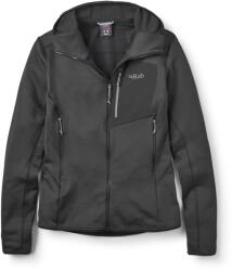 Rab Дамско поларено яке Rab Women's Ascendor Hoody Fleece jacket - Black - размер 38 (EU) (105-7154-0112)