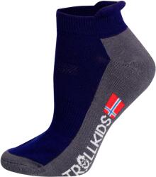 Trollkids Детски спортни чорапи Trollkids Kids Hiking Low Cut Socks II 2-Pack Sports socks - Navy - размер 23-26 (EU) (201-3046-0512)