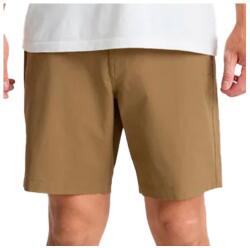 Roark Мъжки къси панталони Roark LayOver Pro Traveler Short Shorts - Dark Khaki (012-4119-0111)