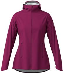 Löffler Дамско водоустойчиво яке за колоездене Löffler Women's Hooded Jacket WPM Pocket Cycling jacket - Bordeaux - размер 46 (EU) (151-0641-0617)