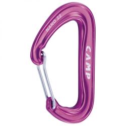 C. A. M. P C. A. M. P. Карабинер с щифт C. A. M. P. Nano 22 Snapgate carabiner - Purple - размер Single (321-0192-0511)