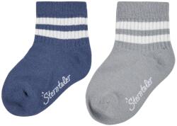 Sterntaler Детски спортни чорапи Sterntaler Kids' Short Socks DP Coolmax Ribbed Sports socks - Blau - размер 17-18 (EU) (201-9299-0111)