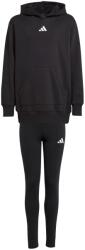 Adidas Детско яке за тренировка adidas Kid's SWTP FL TS Clothing set - Black / White - размер 128 (EU) (704-6101-0111)