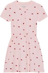 Minymo Детска рокля Minymo Kid's Dress S/S AOP 124382 Dress - Peach Blush - размер 122 (EU) (701-4375-0116)