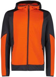 CMP Мъжко поларено яке CMP Jacket with Fix Hood Fleece jacket - Orange - размер 48 (EU) (005-7019-0212)