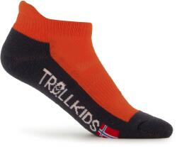 Trollkids Детски спортни чорапи Trollkids Kids Hiking Low Cut Socks II 2-Pack Sports socks - Bright Orange - размер 35-38 (EU) (201-3046-0814)