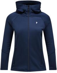 Peak Performance Дамско поларено яке Peak Performance Women's Rider Essentials Zip Hood Fleece jacket - Blue Shadow (105-6221-0215)