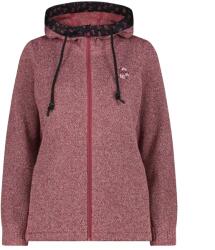 CMP Дамско поларено яке Cmp Women's Jacket Fix Hood Jacquard Knitted 35H1656 Fleece jacket - Peony - размер 36 (EU) (105-6204-0212)