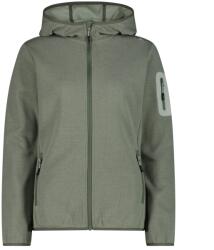 CMP Дамско поларено яке CMP Women's Jacket Fix Hood with Sleeve Pocket Fleece jacket - Avocado / Pistacchio - размер 46 (EU) (105-7194-0117)