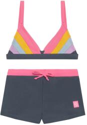 Color Kids Детски комплект бикини Color Kids Kid's Bikini Colorblock Bikini - Pink Lemonade - размер 152 (EU) (750-2556-0216)