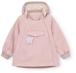 Mini A Ture Детско водоустойчиво яке Mini a ture Kid's Matwai Fleece Lined Jacket Waterproof jacket - Rose Smoke - размер 116 (703-6704-0315)