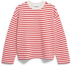 ARMEDANGELS Дамски пуловер ARMEDANGELS Women's Frankaa Stripe Jumper - Undyed / Mars Red (117-1841-2012)