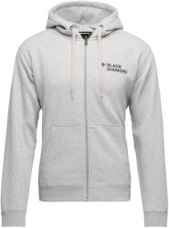 Black Diamond Мъжки суичър Black Diamond Mini Stacked FZ Hoody Hoodie - Nickel Heather - размер XL (017-3748-0215)