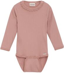 Minymo Детско ежедневно термо бельо Minymo Kid's Body L/S Rib Everyday base layer - Misty Rose - размер 62 (EU) (714-1645-0212)