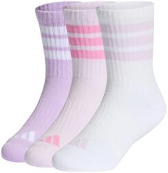adidas Детски спортни чорапи adidas Kid's 3-Stripes Concept Crew 3-Pack Sports socks - Powder Plum / White / Ice Lavender - размер 22-24 (EU) (207-1484-0312)