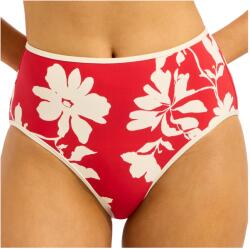 Seafolly Дамско бикини долнище Seafolly Mayflower High Waisted Pant Bikini bottom - Cosmo Red - размер 42 (EU) (150-6639-0216)
