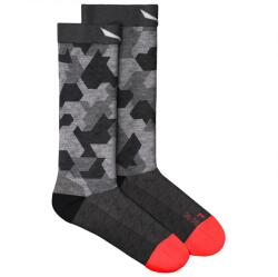 Salewa Дамски туристически чорапи Salewa Women's Pedroc Camu All Mountain Crew Sock Walking socks - Black Out - размер 39-41 (EU) (201-4859-0112)