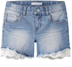 Name it Детски дънки Name it Kid's Salli Slim Denim Shorts Jeans - Medium Blue Denim - размер 98 (EU) (701-4706-0112)