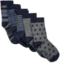 Minymo Детски спортни чорапи Minymo Kid's Sock with Pattern 5-Pack Sports socks - Hell Grau Melange - размер 15-18 (EU) (207-0518-0111)