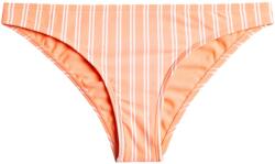Roxy Дамско бикини долнище Roxy Women's Roxy into the Sun Moderate Bikini bottom - Papaya Punch Novelta Stripe H - размер XL (150-3238-0315)