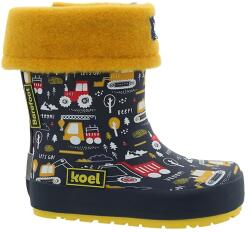 Koel Детски зимни ботуши Koel Kid's Wellie Print + Sock Wellington boots - Print Blue - размер 30 (EU) (702-5028-0119)