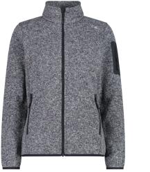 CMP Дамско поларено яке CMP Women's Jacket Jacquard Knitted Fleece jacket - Antracite - размер 36 (EU) (105-4942-2012)