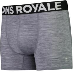 Mons Royale Мъжко мериносово термобельо Mons Royale Hold 'em Shorty Boxer Merino base layer - Grey Heather (015-0871-1811)