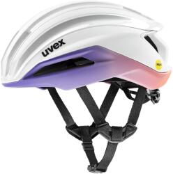 uvex Каска за шосейно колоездене Uvex Surge Aero Mips Bike helmet - White / Lilac Apricot Matt - размер 56-59 cm (851-1795-0412)