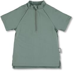 Sterntaler Детска плажна тениска от ликра Sterntaler Kid's Short-Sleeve Swim Shirt Half Zip Lycra - Matte Green - размер 86/92 (EU) (750-1763-0212)