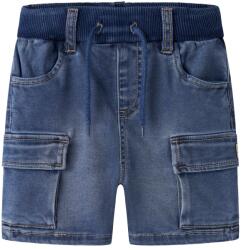 NAME IT Детски къси панталони Name it Kid's Ben Baggy Denim Shorts - Denim Blue - размер 128 (EU) (701-4715-0119)