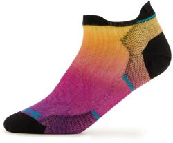 Smartwool Дамски чорапи за бягане Smartwool Women's Run Zero Cushion Ombre Print Low Ankle Running socks - Tandoori Orange - размер 34-37 (EU) (201-4497-0211)