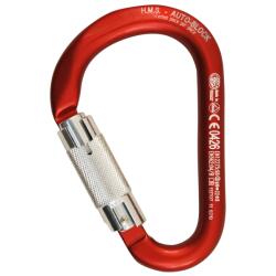 Kong HMS карабинер Kong HMS Classic Autoblock HMS carabiner - Red / Silver / Silver (323-0179-0111)