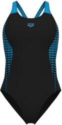 arena Дамски бански костюм Arena Women's Openings Swimsuit V Back Swimsuit - Black / Turquoise - размер 42 (EU) (150-4399-0215)