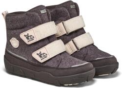 Affenzahn Детски зимни ботуши Affenzahn Kid's Mid Boot Wool Comfy Winter boots - Rhinoceros / Grey - размер 22 (EU) (702-3540-0512)