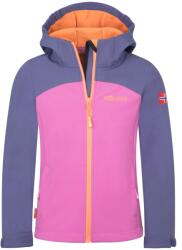 TROLLKIDS Детско софтшел яке Trollkids Girl's Kristiansand Jacket XT Softshell jacket - Violet Blue / Mallow Pink / Papaya - размер 164 (EU) (703-5391-0319)