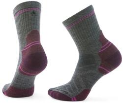 Smartwool Дамски туристически чорапи Smartwool Women's Hike Targeted Cushion Mid Crew Socks Walking socks - Medium Gray - размер 34-37 (EU) (201-8943-0111)