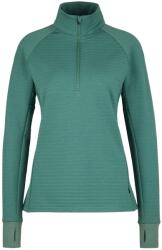 Stoic Дамски вълнен пуловер Stoic Women's MerinoFleece260 FlenSt. Half Zip Merino jumper - Pineneedle Green (105-6681-0313)