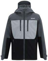 Regatta Детско водоустойчиво яке Regatta Kid's Junior Highton Jacket Waterproof jacket - Seal Grey / Cloudy Grey / Black - размер 8-9 Years (703-7787-0615)