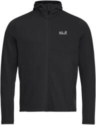 Jack Wolfskin Мъжко поларено яке Jack wolfskin Litestride Hooded Fullzip Fleece jacket - Black (005-7008-0211)