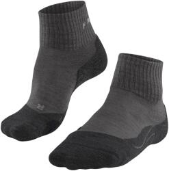 Falke Дамски туристически чорапи Falke Women's TK2 Wool Short Walking socks - Smog - размер 35-36 (EU) (201-6593-0412)