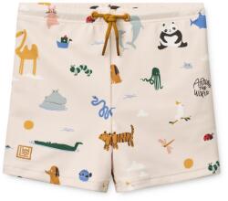 LIEWOOD Детски бански слипове LIEWOOD Kid's Otto Printed Swim Pants Swim brief - Around The World / Sandy - размер 98 (EU) (750-2490-0113)
