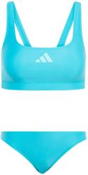 Adidas Дамски комплект бикини adidas Women's 3-Stipes BLD Bikini Bikini - Lucid Cyan / Flash Aqua - размер 34 (EU) (150-6697-0112)